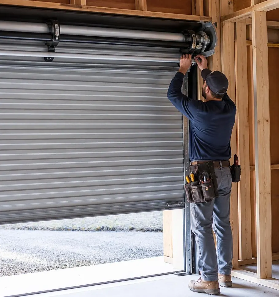 Garage Door Stuck Shut Before Winter: The Diagnostic Order a Tech Follows — Grand Rapids Garage Door Specialists, Grand Rapids, MI